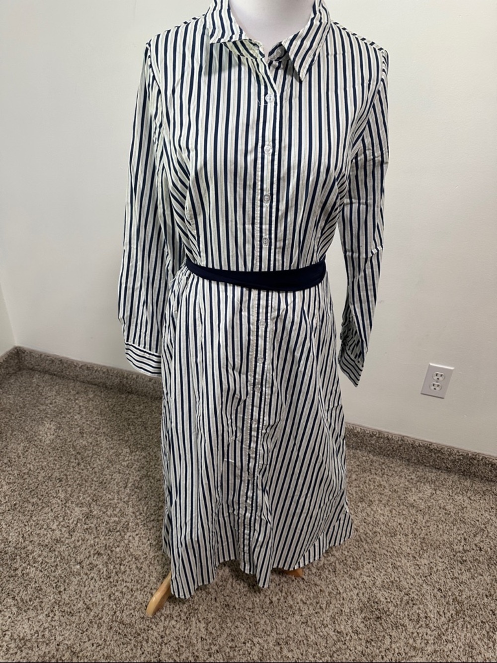 🕯️ Sweet Salt Button Up Shirt Maxi Dress